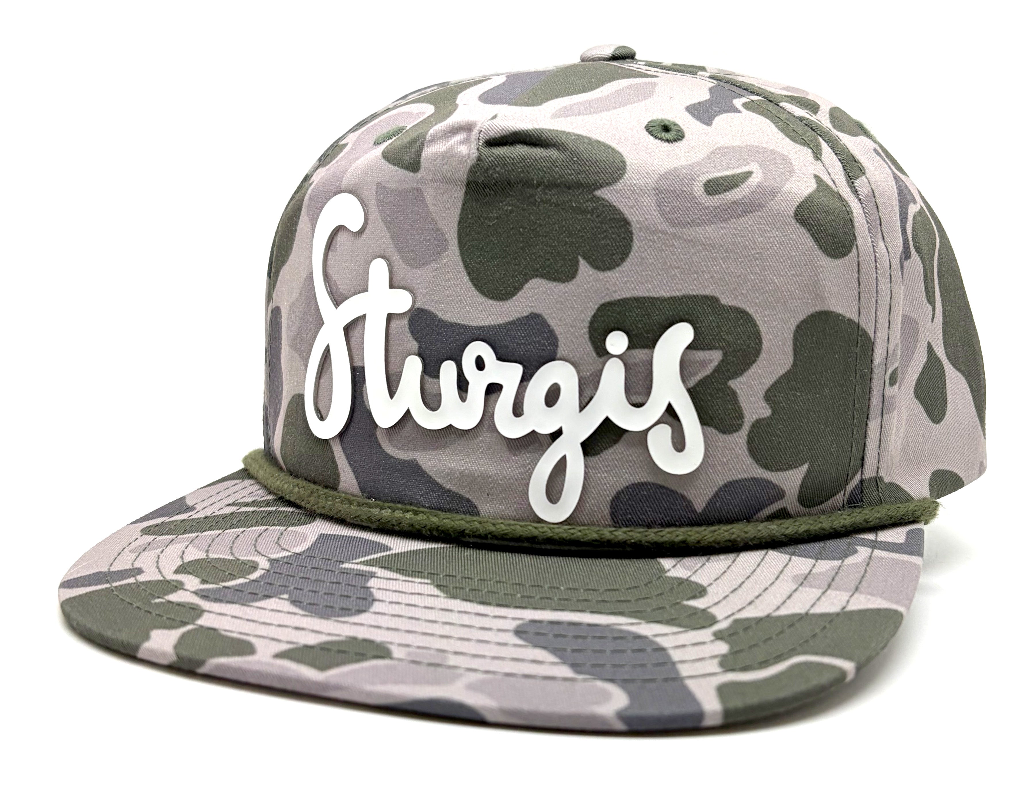 Sturgis Local Olive Camo Gramps Cap (Undated)