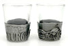 Sturgis Metal Base Shot Glass