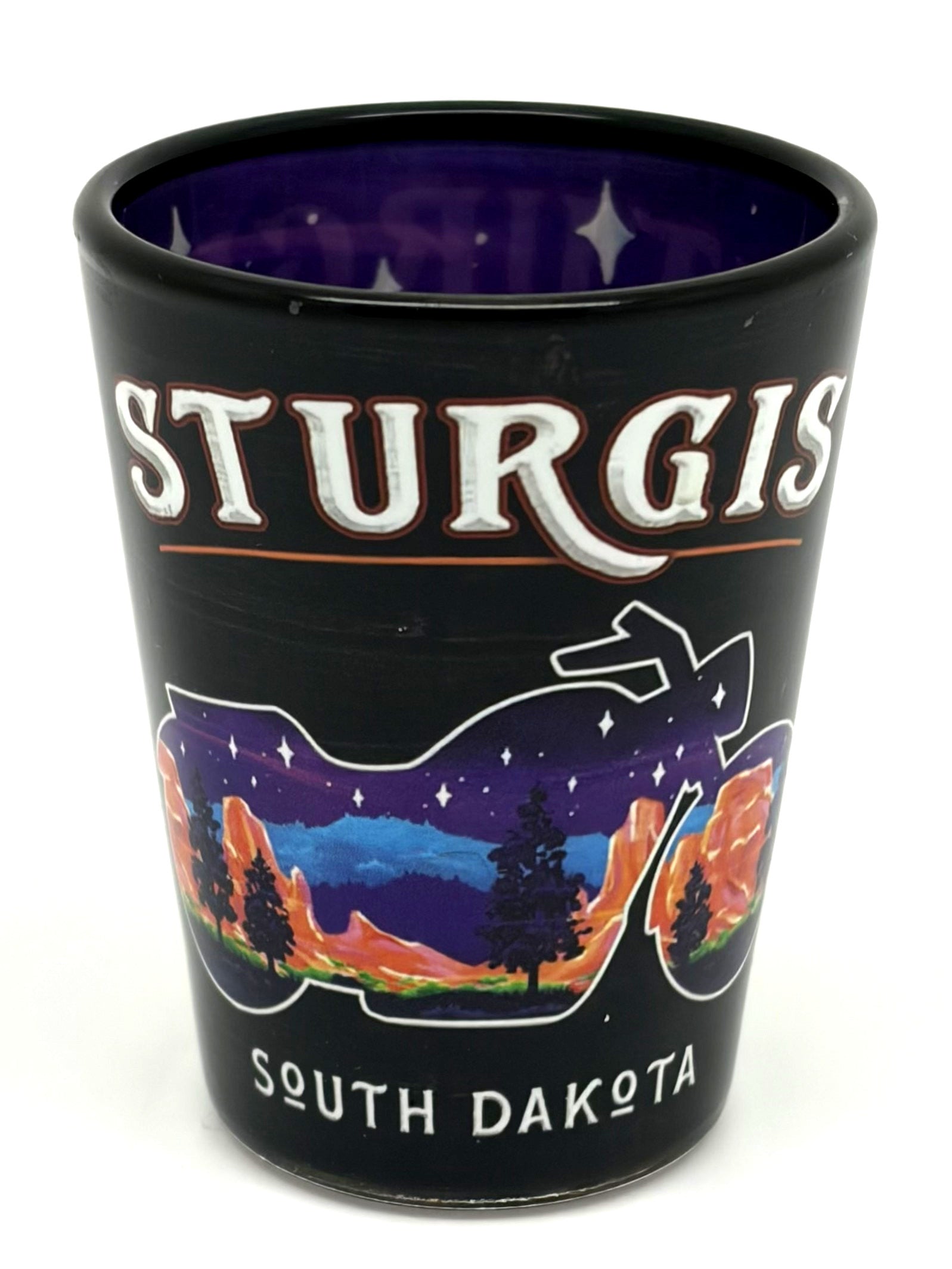 Sturgis Night Sky Shot Glass (Undated)
