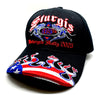 Sturgis Tribal Smoke Red White Blue Cap 2025