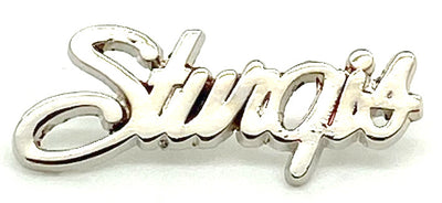 Sturgis Script Pin