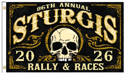 Sturgis Tombstone Flag - 2026