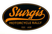 Sturgis Vintage Oval Sticker