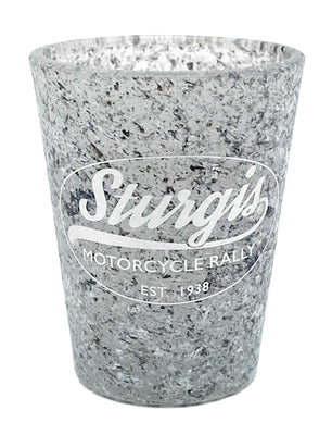 Sturgis Vintage Oval Stone Shot Glass