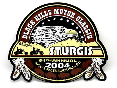 Sturgis Heritage Metal Sign - 2004