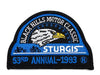 Sturgis Heritage Patch - 1993