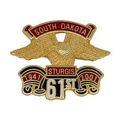 Sturgis Eagle Wing Pin - 2001