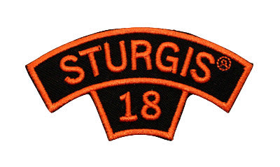 Sturgis Rocker Patch - 2018 (2-digit)