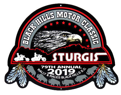 Sturgis Heritage Metal Sign - 2019