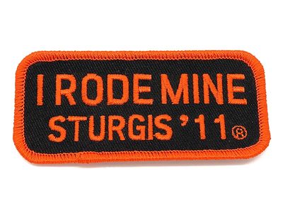 Sturgis I Rode Mine Patch - 2011