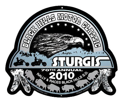 Sturgis Heritage Metal Sign - 2010