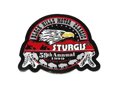 Sturgis Heritage Sticker - 1999