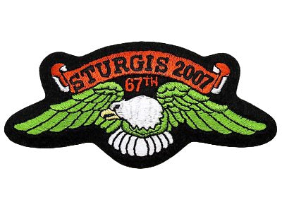 Sturgis Eagle Wing Patch - 2007