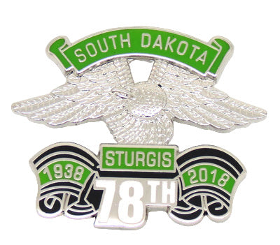 Sturgis Eagle Wing Pin - 2018