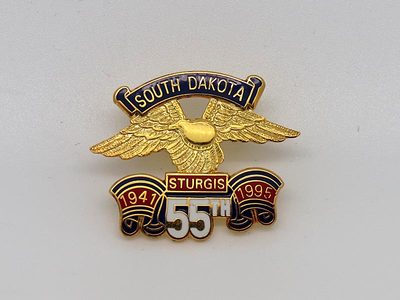 Sturgis Eagle Wing Pin - 1995