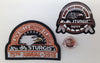 Sturgis Heritage Pin, Patch & Sticker Set - 2015
