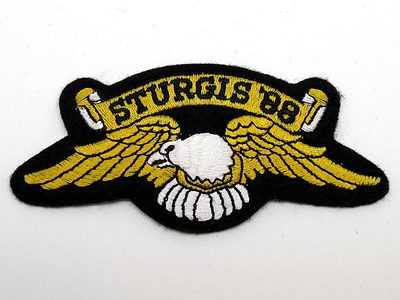 Sturgis Eagle Wing Patch - 1988