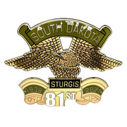 Eagle Wing Metal Sign - 2021