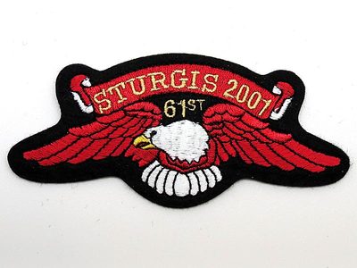 Sturgis Eagle Wing Patch - 2001