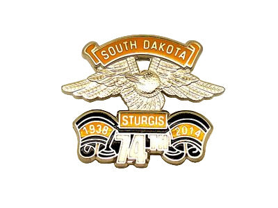 Sturgis Eagle Wing Pin - 2014