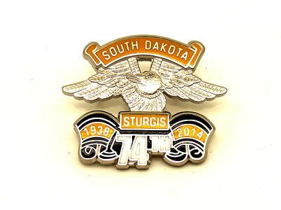 Sturgis Eagle Wing Pin - 2014