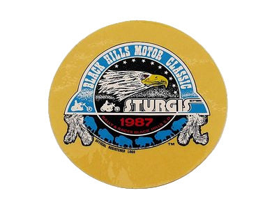 Sturgis Heritage Decal - 1987