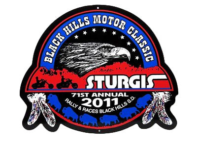 Sturgis Heritage Metal Sign - 2011