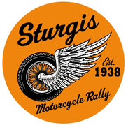 Sturgis Winged Wheel Sticker