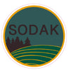 SODAK Circle Sticker