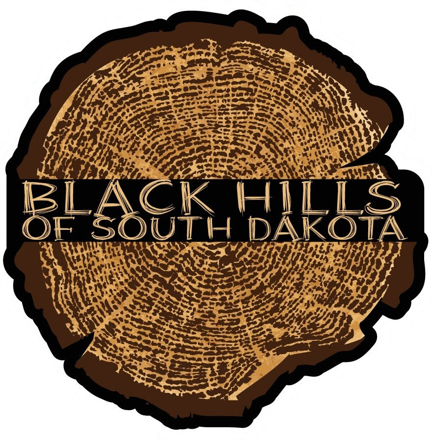 Black Hills Stump Sticker