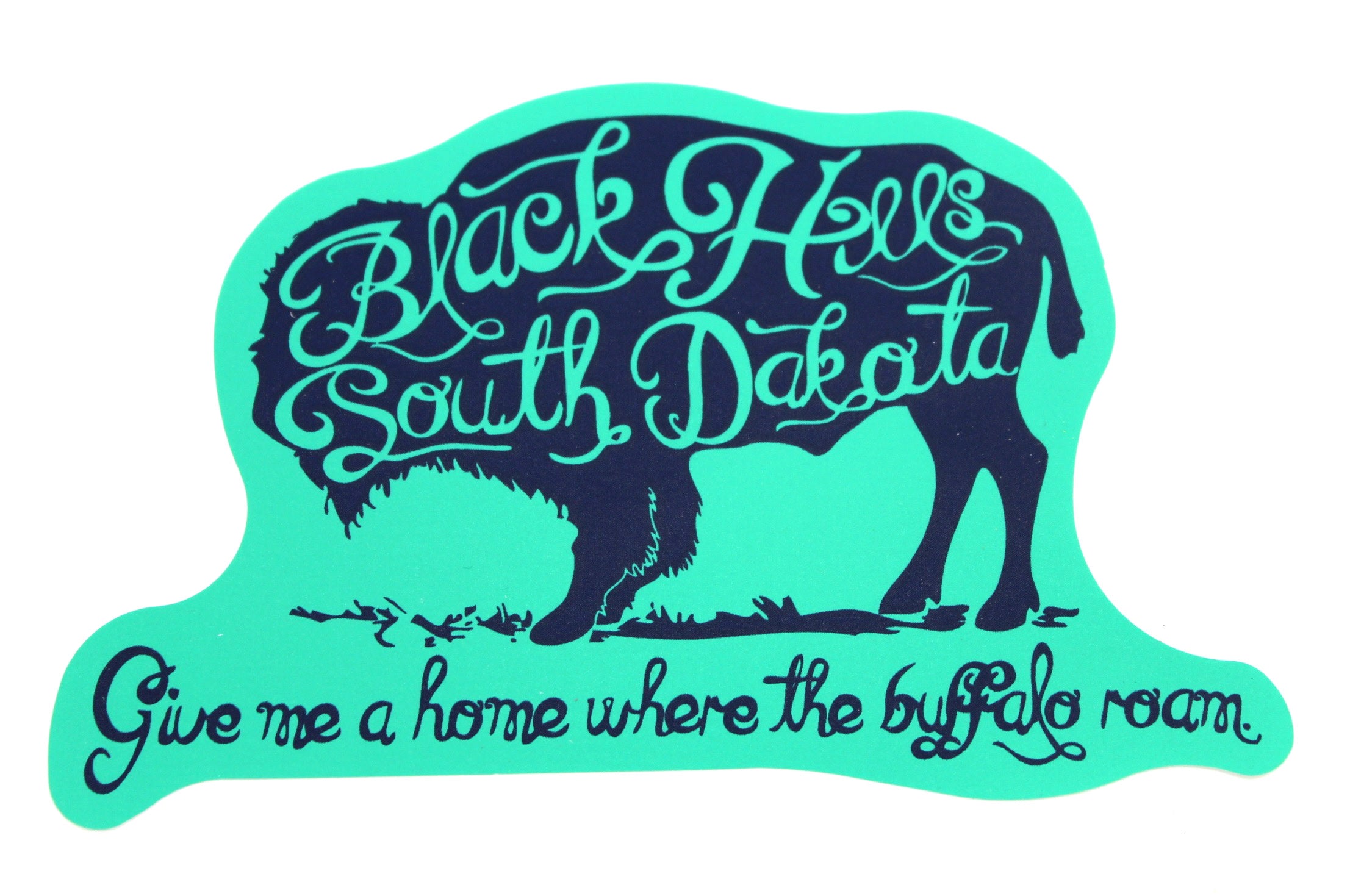 Black Hills Buffalo Roam Sticker
