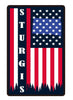 Sturgis Flag Sticker