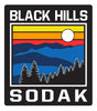 Black Hills SODAK Sunset Sticker