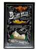 Black Hills Chalkboard Magnet
