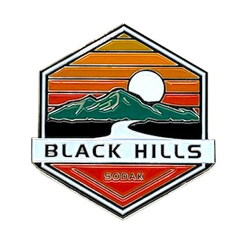 Black Hills Hexagon Magnet