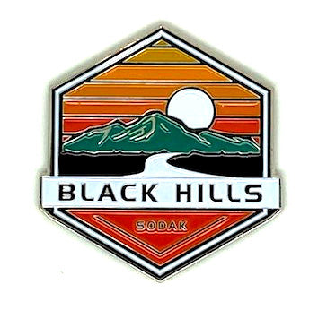 Black Hills Hexagon Magnet