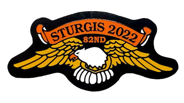 Sturgis Eagle Wing Sticker - 2022