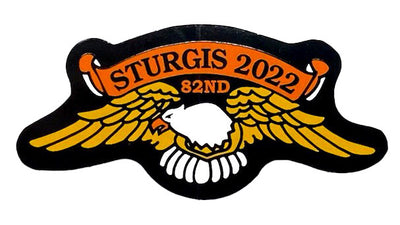 Sturgis Eagle Wing Sticker - 2022