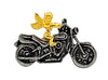 Motorcycle Angel Pin