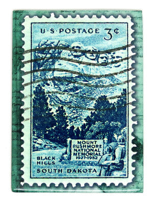 Mt. Rushmore Stamp Magnet