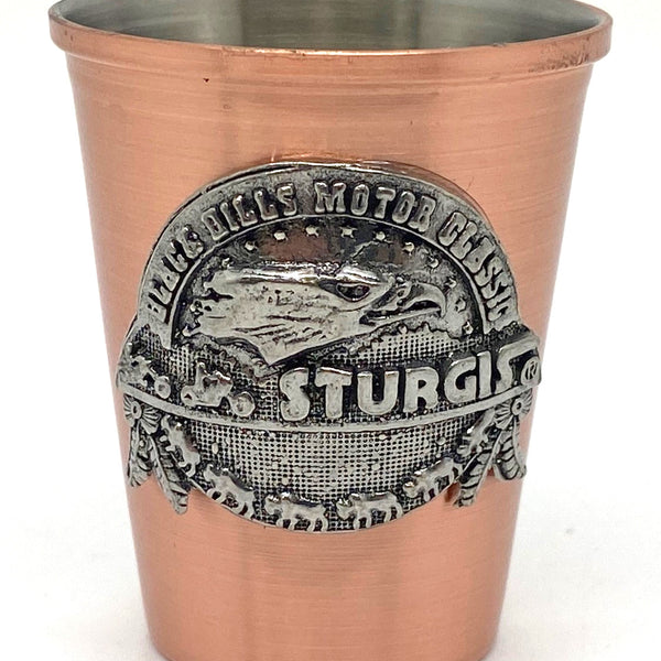 Sturgis Official Logo Copper Shot Glass