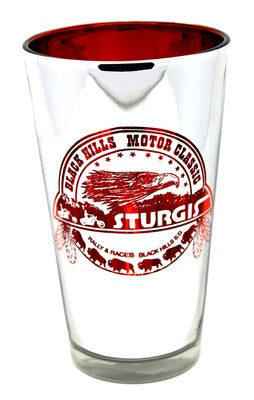 Sturgis Official Logo Laser Cut Pint Glass
