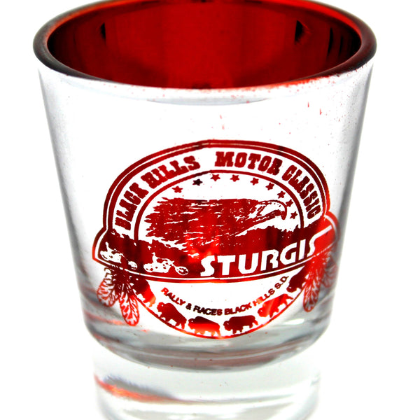 Sturgis Official Logo Laser Cut Shot Glass (Undated)