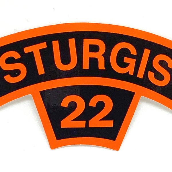 Sturgis Rocker Sticker - 2022