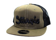 Sturgis Hometown Olive/Black Snapback Trucker