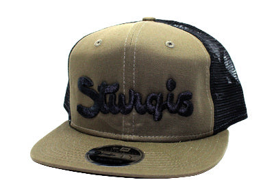 Sturgis Hometown Olive/Black Snapback Trucker