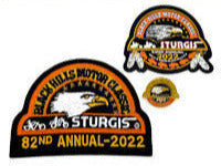 Sturgis Heritage Pin, Patch & Sticker Set - 2022