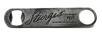 Sturgis Pewter Paddle Bottle Opener