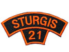 Sturgis Rocker Patch - 2021 (2-digit)