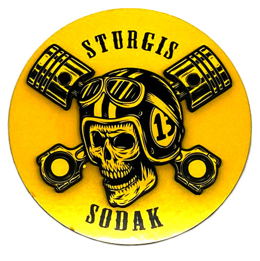 Sturgis Skull Magnet